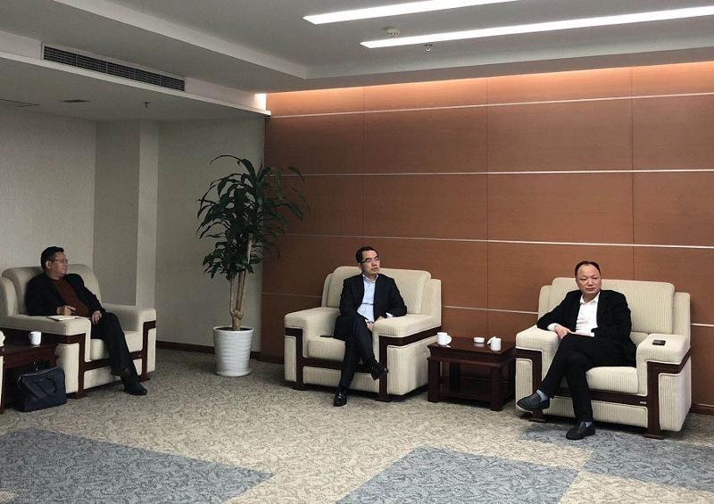 周鴻到中國(guó)化學(xué)西北區(qū)域總部進(jìn)行交流訪(fǎng)問(wèn)