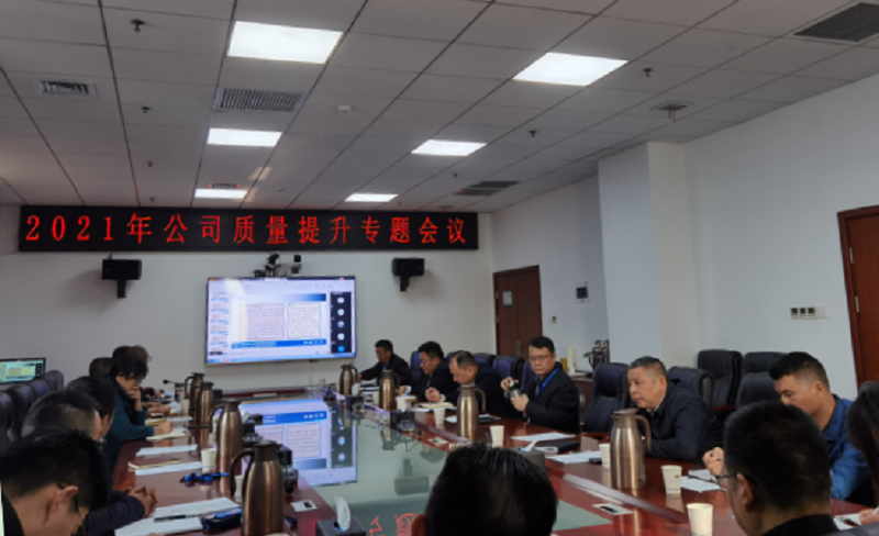 公司召開(kāi)2021年質(zhì)量提升專題會(huì)議