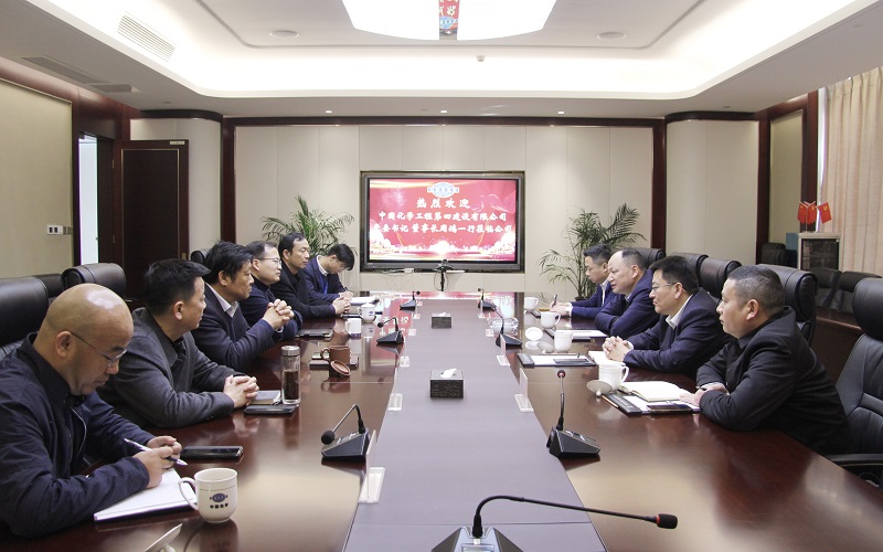 公司主要領導赴廬、蓉拜訪多家兄弟單位